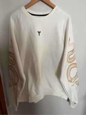 Nike x Kobe Year of the Mamba Therma-FIT Crewneck Sweater Sail XL HQ4697-133